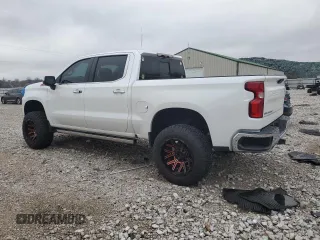 2020 Chevrolet Silverado 1500 LTZ with VIN 1GCUYGEL8LZ216409, listed as a Copart auction lot 43725745 with 48,799 mi miles and Salvage Title. Bid and sale history available at DreamBid. Image 2.