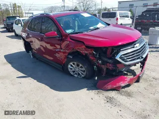 2018 Chevrolet Equinox LT with VIN 2GNAXSEV1J6206766, listed as a IAAI auction lot 41875776 with 135,105 mi miles. Bid and sale history available at carsss.com. Image 1.
