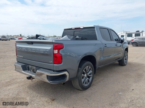 2019 Chevrolet Silverado 1500 LT with VIN 1GCPWCED6KZ135346, listed as a IAAI auction lot 41699026 with 110,089 mi miles. Bid and sale history available at carsss.com. Image 4.