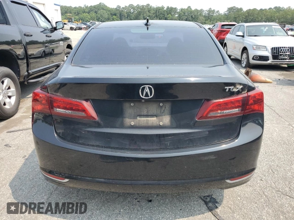 2015 Acura TLX with VIN 19UUB1F36FA023029, listed as a Copart auction lot 58912725 with 96,677 mi miles and Salvage title. Bid and sale history available at DreamBid. Image 6.