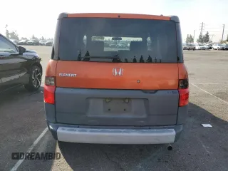 2004 Honda Element EX with VIN 5J6YH18624L015799, listed as a Copart auction lot 43416725 with 135,995 mi miles and Salvage Title. Bid and sale history available at DreamBid. Image 6.