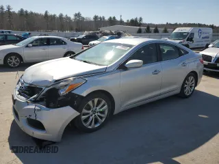 2014 Hyundai Azera with VIN KMHFG4JG9EA340818, listed as a Copart auction lot 47789005 with 91,317 mi miles and Salvage Title. Bid and sale history available at carsss.com. Image 1.