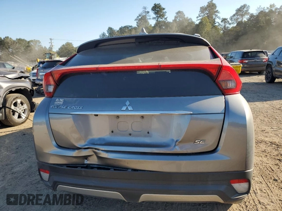2020 Mitsubishi Eclipse Cross SE with VIN JA4AS5AA0LZ000187, listed as a Copart auction lot 75629684 with Not provided miles and Salvage title. Bid and sale history available at DreamBid. Image 6.
