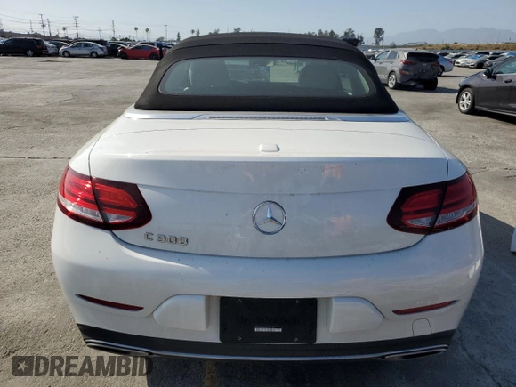 2020 Mercedes-Benz C 300 with VIN WDDWK8DB8LF934719, listed as a Copart auction lot 52760224 with 22,143 mi miles and Salvage Title. Bid and sale history available at DreamBid. Image 6.