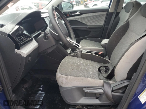 2024 Volkswagen Taos S с VIN 3VV5X7B20RM000262, выставлен на аукционе Copart как лот 52912995 с пробегом 40 116 миль миль и Списание • Salvage title. История ставок и продаж доступна на DreamBid. Изображение 7.