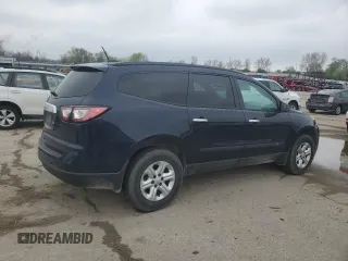 2017 Chevrolet Traverse LS with VIN 1GNKRFED8HJ207861, listed as a Copart auction lot 52885635 with 202,936 mi miles and Salvage title. Bid and sale history available at DreamBid. Image 3.