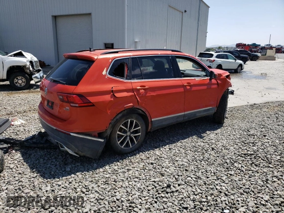 2018 Volkswagen Tiguan SEL с VIN 3VV2B7AX0JM194021, выставлен на аукционе Copart как лот 59526265 с пробегом 166 360 миль миль и Списание • Salvage title. История ставок и продаж доступна на DreamBid. Изображение 3.
