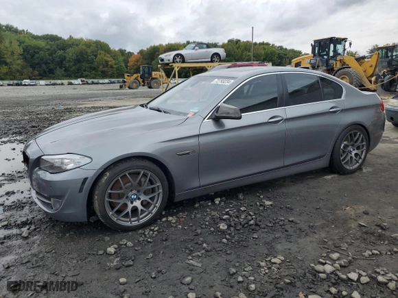 2012 BMW 5 Series 535i xDrive with VIN WBAFU7C56CDU58330, listed as a Copart auction lot 72793234 with 126,213 mi miles and Salvage Title. Bid and sale history available at carsss.com. Image 1.