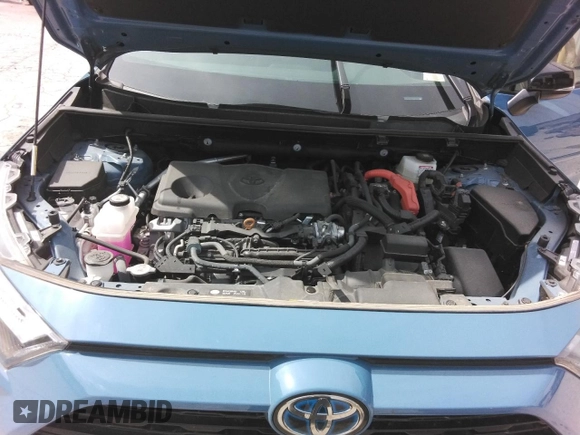 2023 Toyota RAV4 Hybrid XSE with VIN 2T3E6RFV6PW038320, listed as a Copart auction lot 46690615 with Not provided miles and Salvage title. Bid and sale history available at DreamBid. Image 13.
