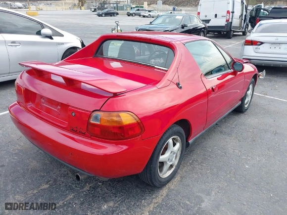 1995 Honda Civic del Sol Si with VIN JHMEH6164SS004899, listed as a IAAI auction lot 41598851 with 211,406 mi miles. Bid and sale history available at carsss.com. Image 4.