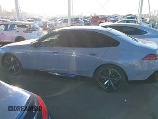 2024 BMW i5 M60 with VIN WBY43FK08RCP89095, listed as a IAAI auction lot 41349802 with 13,594 mi miles. Bid and sale history available at carsss.com. Image 14.