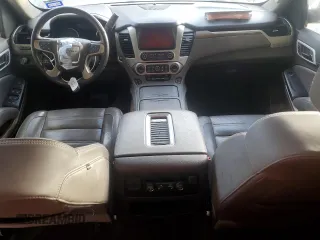 2019 GMC Yukon Denali with VIN 1GKS1CKJ7KR370524, listed as a Copart auction lot 77344394 with 39,753 mi miles and Salvage Title. Bid and sale history available at carsss.com. Image 8.
