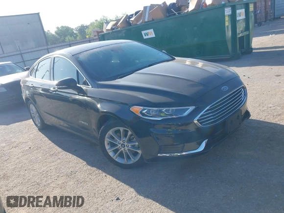 2019 Ford Fusion SEL with VIN 3FA6P0MU5KR203851, listed as a IAAI auction lot 41982637 with 96,954 mi miles and . Bid and sale history available at DreamBid. Image 1.
