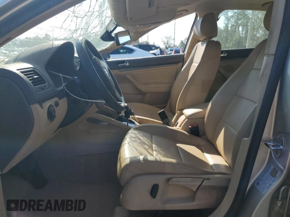 2005 Volkswagen Jetta with VIN 3VWRT71K35M639823, listed as a Copart auction lot 75345094 with 117,954 mi miles and Salvage title. Bid and sale history available at DreamBid. Image 7.