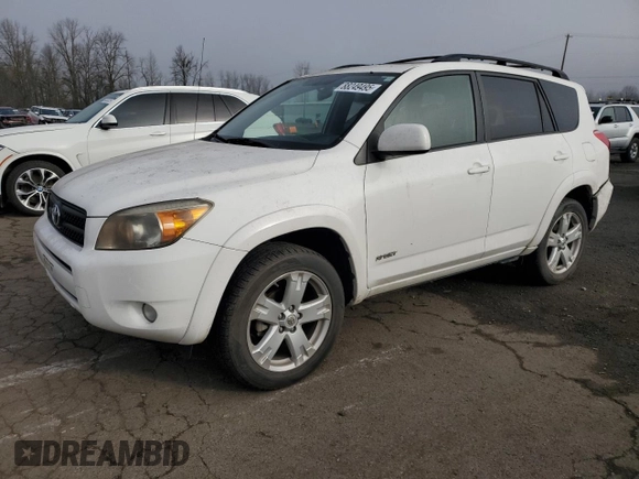 2006 Toyota RAV4 Sport with VIN JTMZD32V765023468, listed as a Copart auction lot 88249495 with 144,556 mi miles and Salvage Title. Bid and sale history available at carsss.com. Image 1.