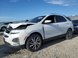 2023 Chevrolet Equinox Premier z VIN 3GNAXXEG6PL105788, wystawiony jako Copart lot #57578535 z przebiegiem 73 579 mil mil oraz Szkoda całkowita • Salvage title. Historia ofert i sprzedaży dostępna na DreamBid. Obrazek 1.