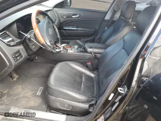 2015 Kia K900 Premium with VIN KNALU4D40F6026252, listed as a Copart auction lot 76574634 with 115,396 mi miles and Salvage Title. Bid and sale history available at carsss.com. Image 7.