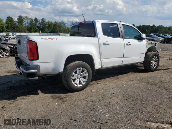 2021 Chevrolet Colorado 4WD LT с VIN 1GCGTCEN1M1294357, выставлен на аукционе Copart как лот 56466535 с пробегом 71 696 миль миль и Списание • Salvage title. История ставок и продаж доступна на DreamBid. Изображение 3.