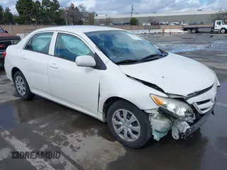 2013 Toyota Corolla L with VIN 5YFBU4EE8DP093144, listed as a IAAI auction lot 41827724 with 67,431 mi miles. Bid and sale history available at carsss.com. Image 1.