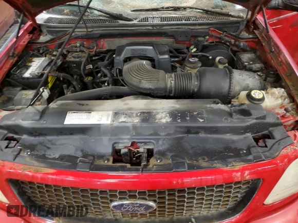 2001 Ford F-150 XL with VIN 2FTRX08LX1CA43966, listed as a Copart auction lot 50571025 with Not provided miles and Clean title. Bid and sale history available at DreamBid. Image 13.