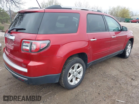 2013 GMC Acadia SLE with VIN 1GKKRNED0DJ136026, listed as a IAAI auction lot 42150464 with 188,500 mi miles and . Bid and sale history available at carsss.com. Image 4.
