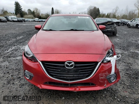 2014 Mazda 3 S Grand Touring z VIN JM1BM1M39E1203476, wystawiony jako Copart lot #50562325 z przebiegiem 76 462 mil mil oraz Szkoda całkowita • Salvage title. Historia ofert i sprzedaży dostępna na DreamBid. Obrazek 5.