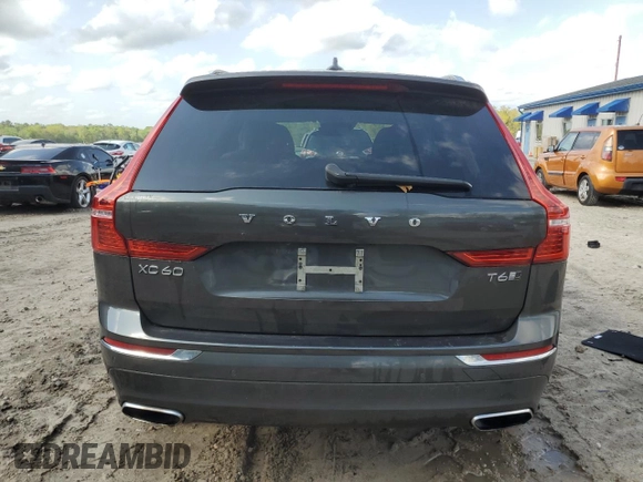 2018 Volvo XC60 Inscription with VIN YV4A22RL1J1001822, listed as a Copart auction lot 50562125 with 45,501 mi miles and Salvage Title. Bid and sale history available at carsss.com. Image 6.