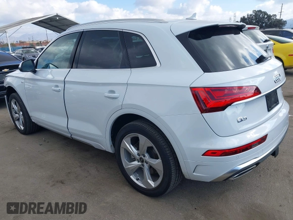 2023 Audi Q5 S line Premium Plus z VIN WA1EAAFY4P2175625, wystawiony jako IAAI lot #41483936 z przebiegiem 14 311 mil mil oraz . Historia ofert i sprzedaży dostępna na DreamBid. Obrazek 3.