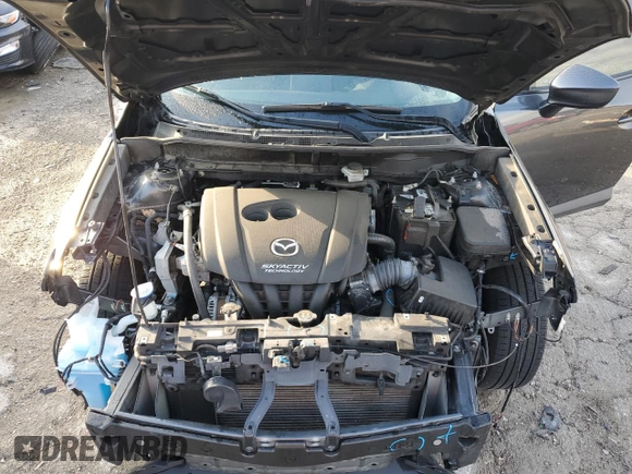 2017 Mazda CX-3 Sport with VIN JM1DKDB72H0175391, listed as a Copart auction lot 72988784 with 66,120 mi miles and Salvage Title. Bid and sale history available at carsss.com. Image 12.