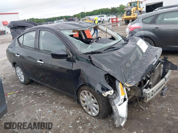 2017 Nissan Versa SV with VIN 3N1CN7AP1HL822407, listed as a IAAI auction lot 42379054 with 103,225 mi miles and . Bid and sale history available at DreamBid. Image 1.