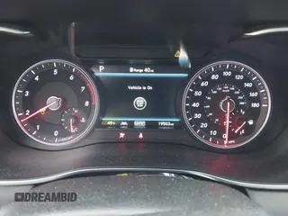 2021 Genesis G70 2.0T with VIN KMTG44LA0MU075456, listed as a IAAI auction lot 42212601 with 19,503 mi miles and . Bid and sale history available at DreamBid. Image 7.