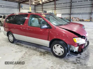 2000 Toyota Sienna LE with VIN 4T3ZF13C0YU258575, listed as a Copart auction lot 53016635 with 252,328 mi miles and Non repairable. Bid and sale history available at DreamBid. Image 4.