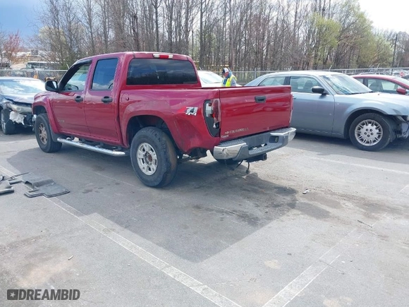 2005 Chevrolet Colorado 1SF LS Z71 with VIN 1GCDT136458252793, listed as a IAAI auction lot 41792584 with 206,195 mi miles. Bid and sale history available at carsss.com. Image 3.