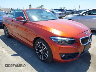 2018 BMW 2 Series 230i with VIN WBA2M7C52JVA97560, listed as a IAAI auction lot 42288220 with 40,218 mi miles and . Bid and sale history available at DreamBid. Image 1.