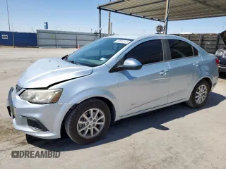 2017 Chevrolet Sonic LT with VIN 1G1JD5SH3H4170858, listed as a Copart auction lot 59894145 with 113,806 mi miles and Salvage title. Bid and sale history available at DreamBid. Image 1.