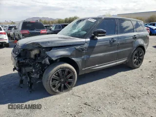 2020 Land Rover Range Rover Sport HST with VIN SALWS2RU0LA746848, listed as a Copart auction lot 49410175 with 33,255 mi miles and Salvage Title. Bid and sale history available at carsss.com. Image 1.