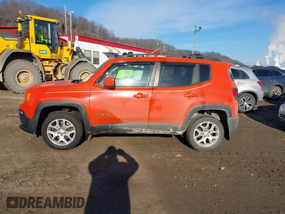 2015 Jeep Renegade Latitude with VIN ZACCJBBT2FPB22309, listed as a IAAI auction lot 41451716 with 93,027 mi miles and . Bid and sale history available at DreamBid. Image 14.