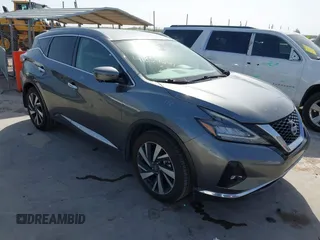 2023 Nissan Murano SL with VIN 5N1AZ2CJ7PC109327, listed as a IAAI auction lot 41854241 with 55,744 mi miles and . Bid and sale history available at DreamBid. Image 1.