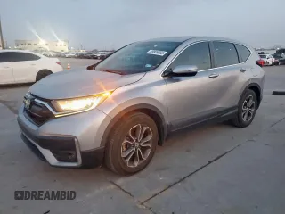 2020 Honda CR-V EX-L with VIN 2HKRW1H86LH424070, listed as a Copart auction lot 48828555 with 48,962 mi miles and Salvage Title. Bid and sale history available at carsss.com. Image 1.