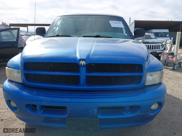 1999 Dodge Ram 1500 with VIN 3B7HC13Z2XG197088, listed as a IAAI auction lot 41686269 with 210,662 mi miles. Bid and sale history available at carsss.com. Image 12.