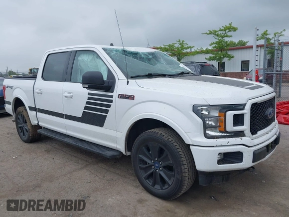 2020 Ford F-150 XL z VIN 1FTEW1EP6LFB78478, wystawiony jako IAAI lot #42370442 z przebiegiem 74 875 mil mil oraz . Historia ofert i sprzedaży dostępna na DreamBid. Obrazek 1.