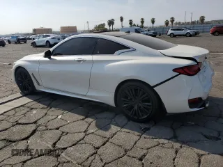 2017 Infiniti Q60 Premium with VIN JN1EV7EKXHM361205, listed as a Copart auction lot 54614045 with 72,887 mi miles and Salvage title. Bid and sale history available at DreamBid. Image 2.