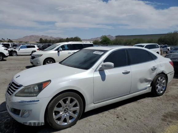 2011 Hyundai Equus Ultimate z VIN KMHGH4JF3BU042073, wystawiony jako Copart lot #54450365 z przebiegiem 191 745 mil mil oraz Szkody całkowita. Historia ofert i sprzedaży dostępna na DreamBid. Obrazek 1.
