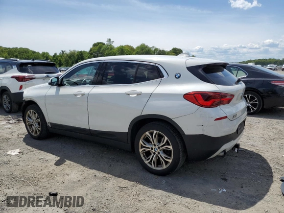 2018 BMW X2 xDrive28i z VIN WBXYJ5C35JEF80889, wystawiony jako Copart lot #57624455 z przebiegiem 80 012 mil mil oraz Szkoda całkowita • Salvage title. Historia ofert i sprzedaży dostępna na DreamBid. Obrazek 2.