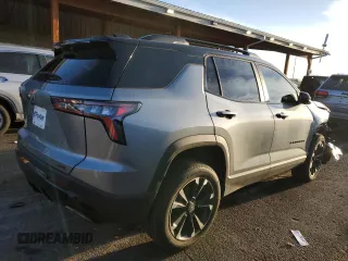2025 Chevrolet Equinox AWD RS with VIN 3GNAXTEG2SL124579, listed as a Copart auction lot 47129755 with Not provided miles and Salvage title. Bid and sale history available at DreamBid. Image 3.