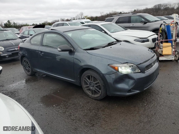 2007 Scion tC Spec with VIN JTKDE177670147096, listed as a Copart auction lot 50619725 with 189,569 mi miles and Salvage Title. Bid and sale history available at carsss.com. Image 4.