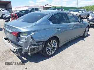 2020 Infiniti Q50 Luxe z VIN JN1EV7AP9LM207501, wystawiony jako IAAI lot #42033154 z przebiegiem 98 670 mil mil oraz . Historia ofert i sprzedaży dostępna na DreamBid. Obrazek 4.