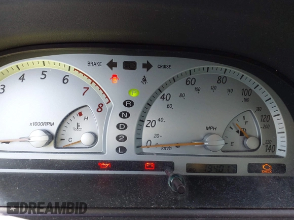 2003 Toyota Camry LE with VIN JTDBE32K130243265, listed as a IAAI auction lot 42145871 with Not Provided miles and . Bid and sale history available at DreamBid. Image 7.