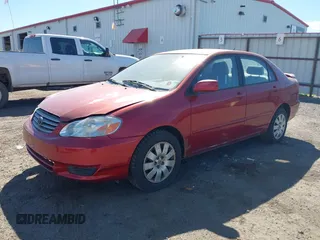 2004 Toyota Corolla CE with VIN JTDBR38E442046280, listed as a IAAI auction lot 39261107 with 212,717 mi miles and . Bid and sale history available at DreamBid. Image 2.