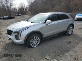 2022 Cadillac XT4 AWD Luxury with VIN 1GYFZBR46NF144622, listed as a Copart auction lot 51597195 with 29,304 mi miles and Salvage Title. Bid and sale history available at carsss.com. Image 1.